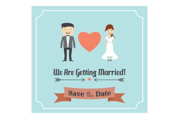 Elegant Wedding Design: The Bride & Groom Vector Icon