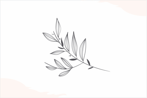 Flower Illustration Floral Art Wedding: Line Art for Modern Projects