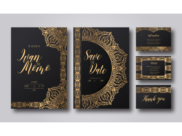 Gradient Golden Luxury Wedding: A Typeface for Unforgettable Moments