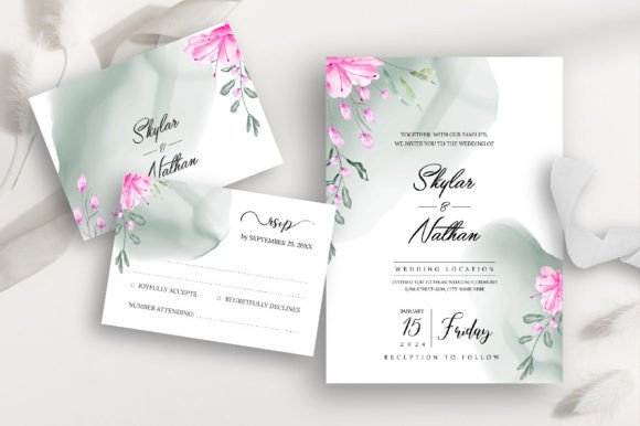Watercolor Floral Wedding Invitation: A Designer's Guide