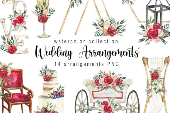 Watercolor Wedding Arrangements: A Soft Touch for Modern Design