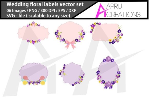 Wedding Floral Frames Svg: Elegant Embellishments for Every Project